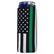 Slim Can Cooler Sleeves, Neoprene Premium 4mm Pattern Skinny Can Coolers - 1 Unit - Include Shipping - QualityPerfection