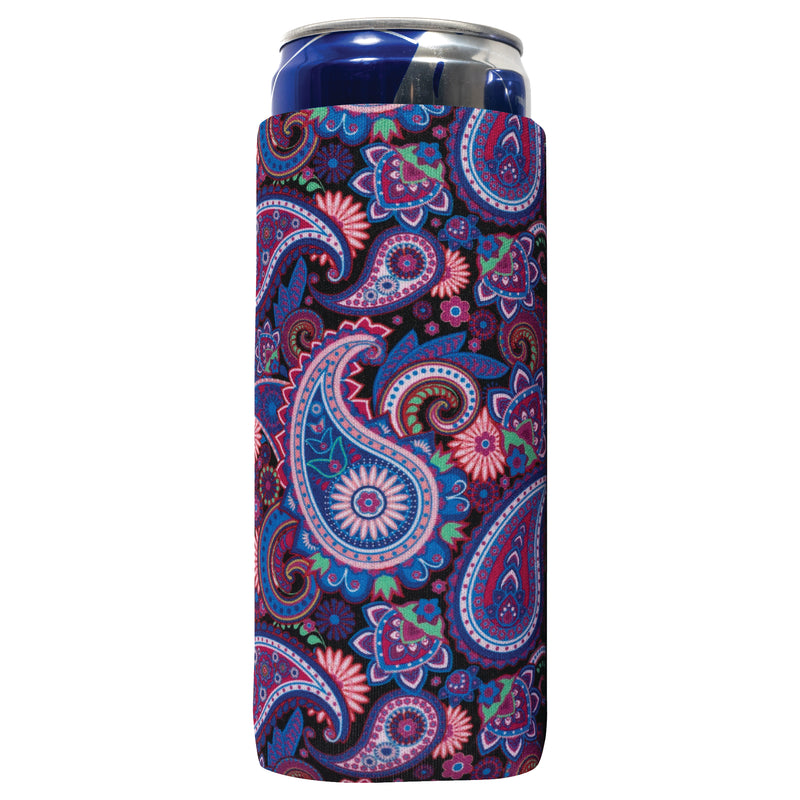 Slim Can Cooler Sleeves, Neoprene Premium 4mm Pattern Skinny Can Coolers - 1 Unit - Include Shipping - QualityPerfection