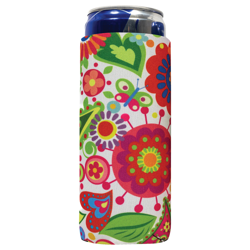 Slim Can Cooler Sleeves, Neoprene Premium 4mm Pattern Skinny Can Coolers - 1 Unit - Include Shipping - QualityPerfection