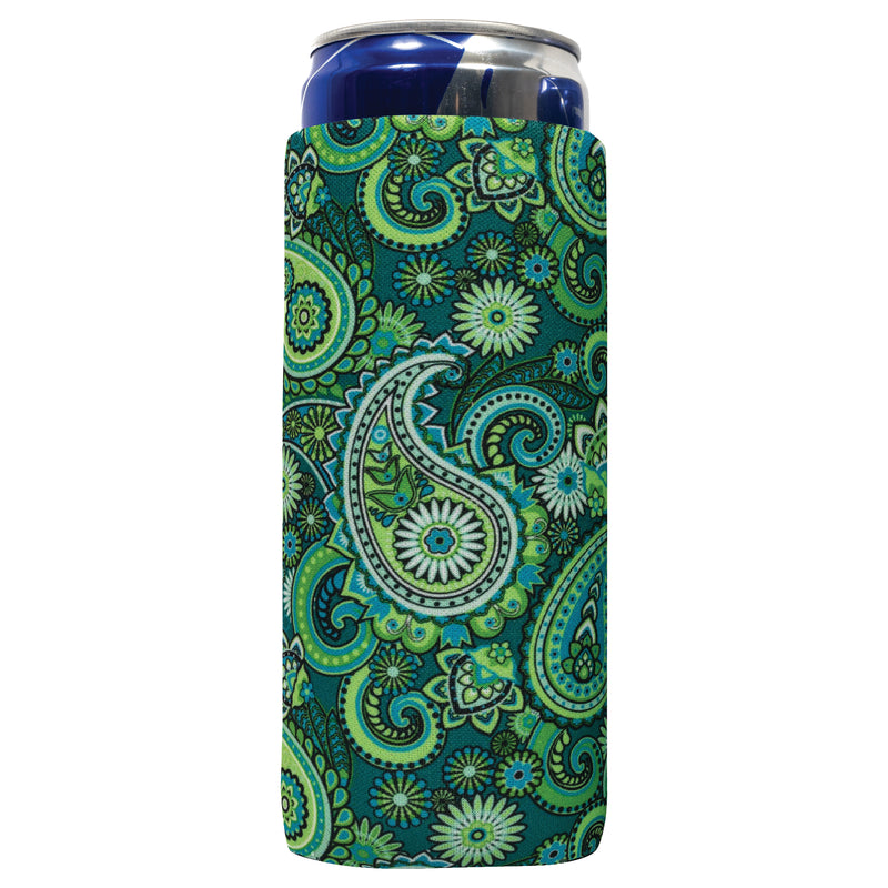 Slim Can Cooler Sleeves, Neoprene Premium 4mm Pattern Skinny Can Coolers - 1 Unit - Include Shipping - QualityPerfection