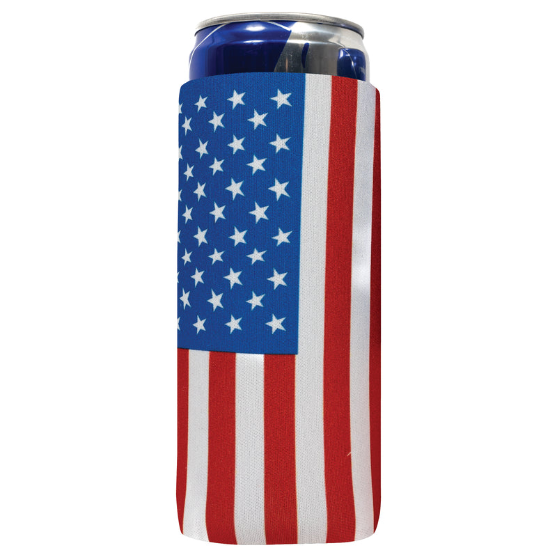 Slim Can Cooler Sleeves, Neoprene Premium 4mm Pattern Skinny Can Coolers - 1 Unit - Include Shipping - QualityPerfection