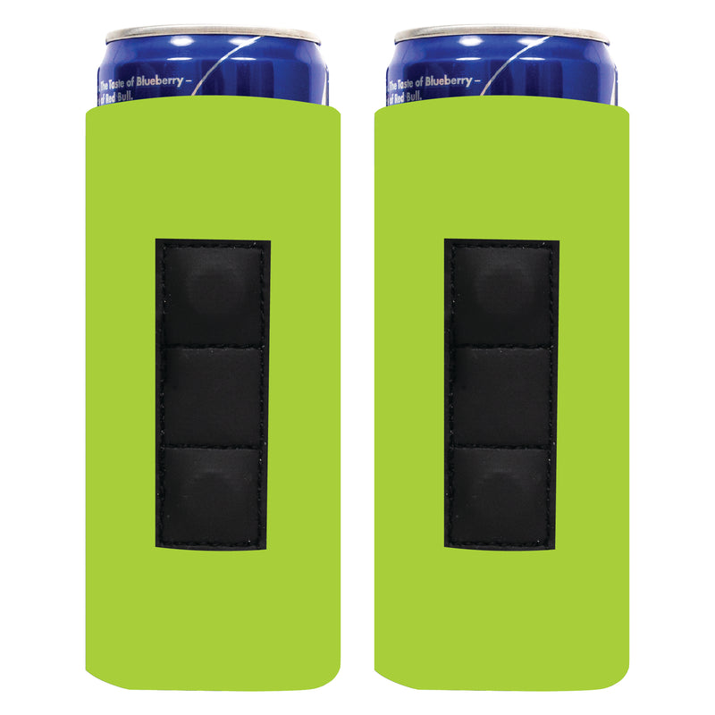 Magnetic Slim Can Cooler Sleeve 12 oz, Blank 4mm Skinny Neoprene - 2 Unit - 3 Magnets