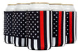 US Flag / Black Flags Neoprene 12oz Regular Coolie QualityPerfection - QualityPerfection