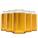 Metallic Gold Blank Neoprene Can Cooler Sleeve, 12oz Regular Size 4mm Thickness - QualityPerfection