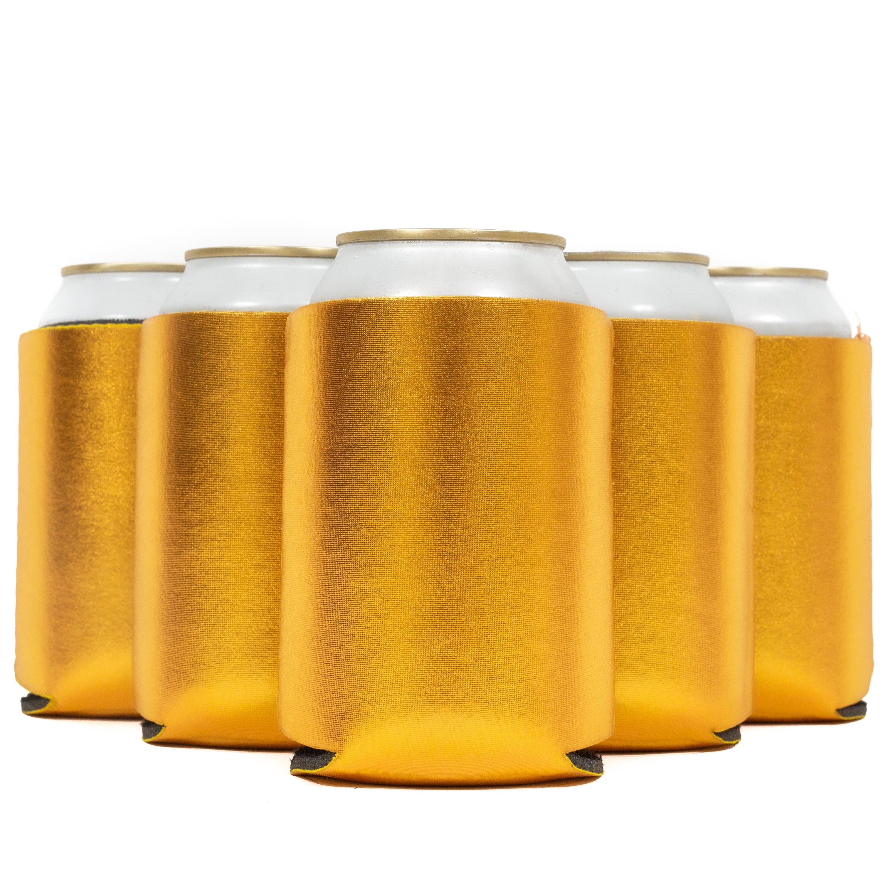 GOALONE 6Pcs/Set Beer Can Cooler Blank Neoprene Can Sleeves