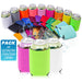 Neon Green Blank Can Coolers, Collapsible Beer Can Coolies | Bulk Prices - QualityPerfection