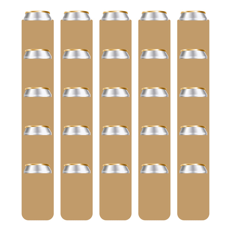50 Can Cooler Sleeves, Wholesale Bulk Can Coolies Foam Beer Insulated Sleeves Regular 12 oz Can - QualityPerfection