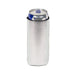 Slim Metallic Silver Blank Neoprene Can Cooler Slim Skinny Coolie - QualityPerfection