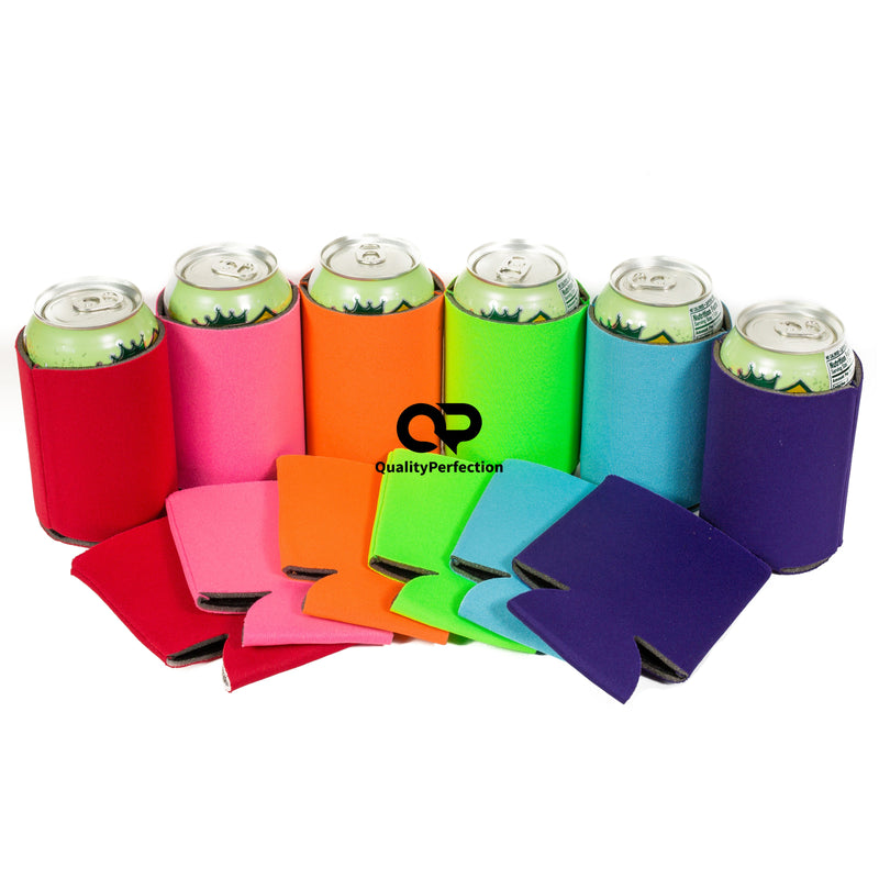 Defect Can Cooler Sleeves Foam 12 oz 4mm, Big Saving, Great for Tryouts Before Doing The Printing - QualityPerfection