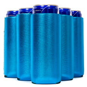 Slim Metallic Blank Neoprene Can Cooler Slim Skinny Coolie - QualityPerfection