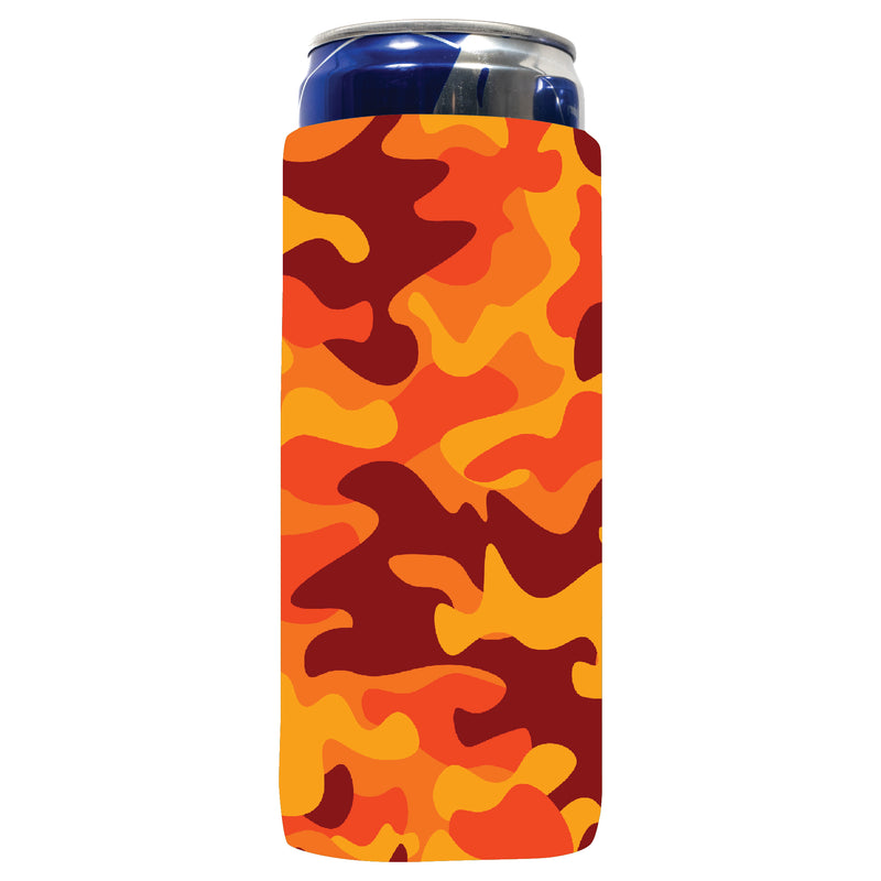 Slim Can Cooler Sleeves, Neoprene Premium 4mm Pattern Skinny Can Coolers - 1 Unit - Include Shipping - QualityPerfection