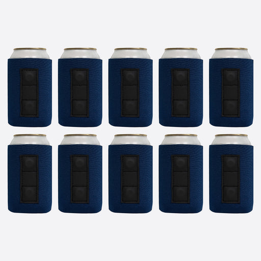 Magnetic Neoprene Can Cooler Sleeve 12 oz Regular Size 4mm Thick 10 Units - QualityPerfection