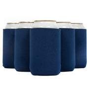Neoprene Can Cooler Sleeve - Premium 4mm Bulk Regular size, 6 Pack - QualityPerfection