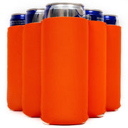 Slim Can Cooler Sleeves, Premium 4mm Skinny Can Coolers Neoprene 24 Pack - QualityPerfection