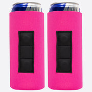 Magnetic Slim Can Cooler Sleeve 12 oz, Skinny Neoprene 2 Unit - QualityPerfection