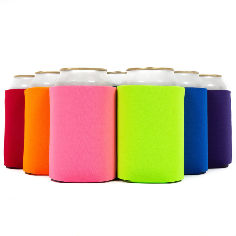Defect Can Cooler Sleeves Foam 12 oz 4mm, Big Saving, Great for Tryouts Before Doing The Printing - QualityPerfection