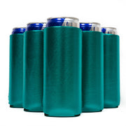 Slim Metallic Blank Neoprene Can Cooler Slim Skinny Coolie - QualityPerfection