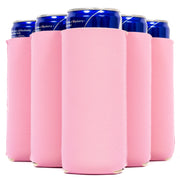 Slim Can Cooler Sleeves, Premium 4mm Skinny Can Coolers Neoprene 1, 6 and 12 Pack - QualityPerfection