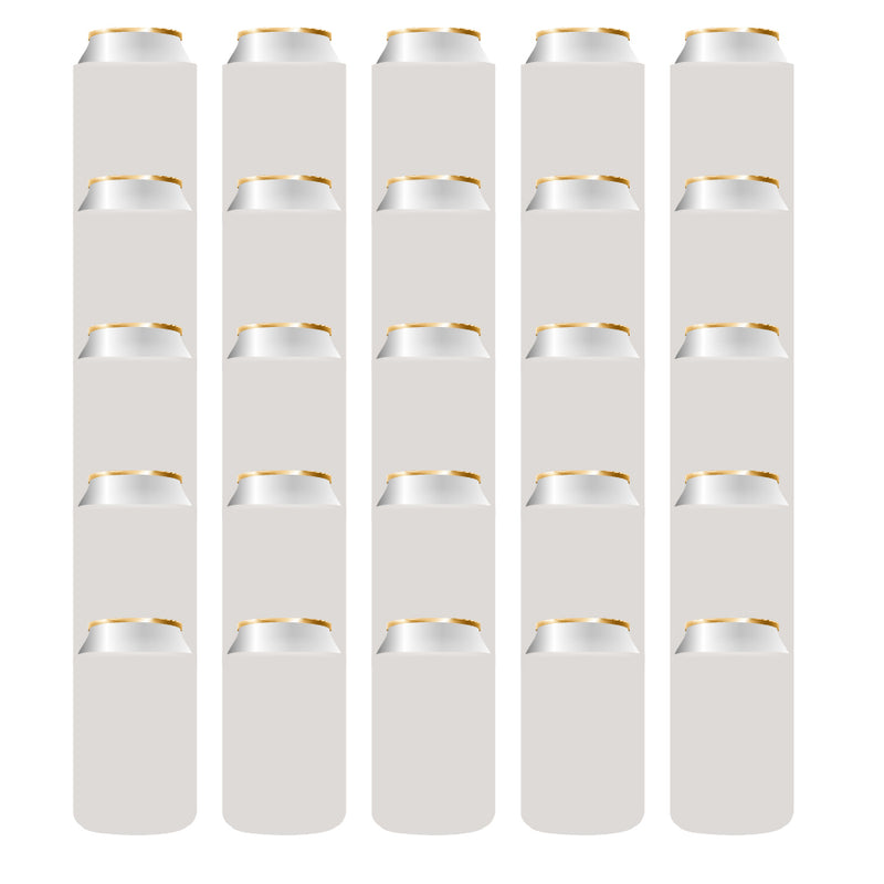 100 Can Coolers Sleeve, Wholesale Foam Insulated Regular 12 oz Can - QualityPerfection