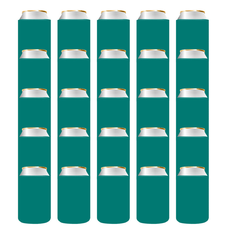 100 Can Coolers Sleeve, Wholesale Foam Insulated Regular 12 oz Can - QualityPerfection