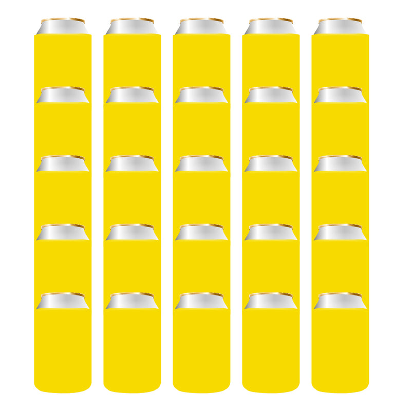 100 Can Coolers Sleeve, Wholesale Foam Insulated Regular 12 oz Can - QualityPerfection