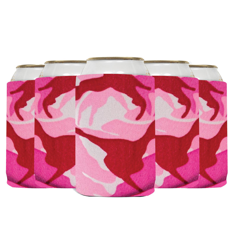 Neoprene Can Cooler Sleeve - Premium 4mm Bulk Regular size, 6 Pack - QualityPerfection
