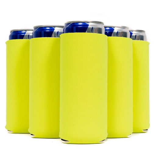 Koozie® Yay Sports Slim Can Cooler | 1 Side